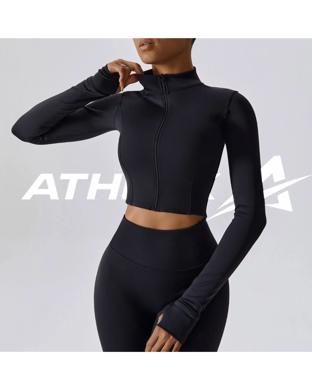 ATHLEX Core Zip Long Sleeve