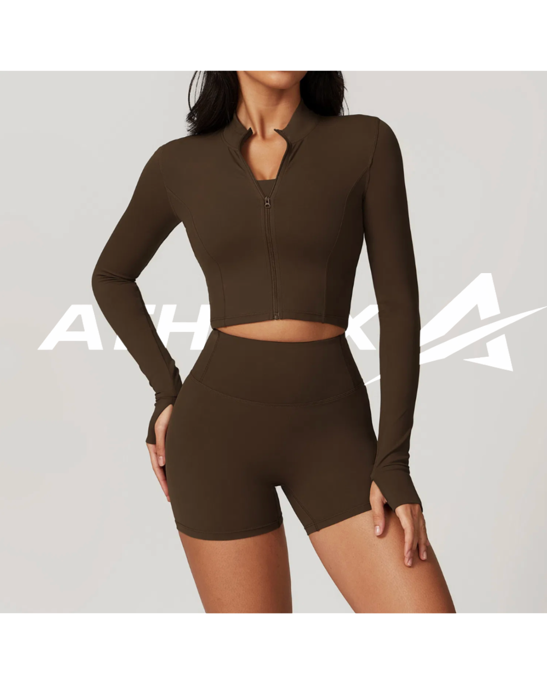 ATHLEX Core Zip Long Sleeve