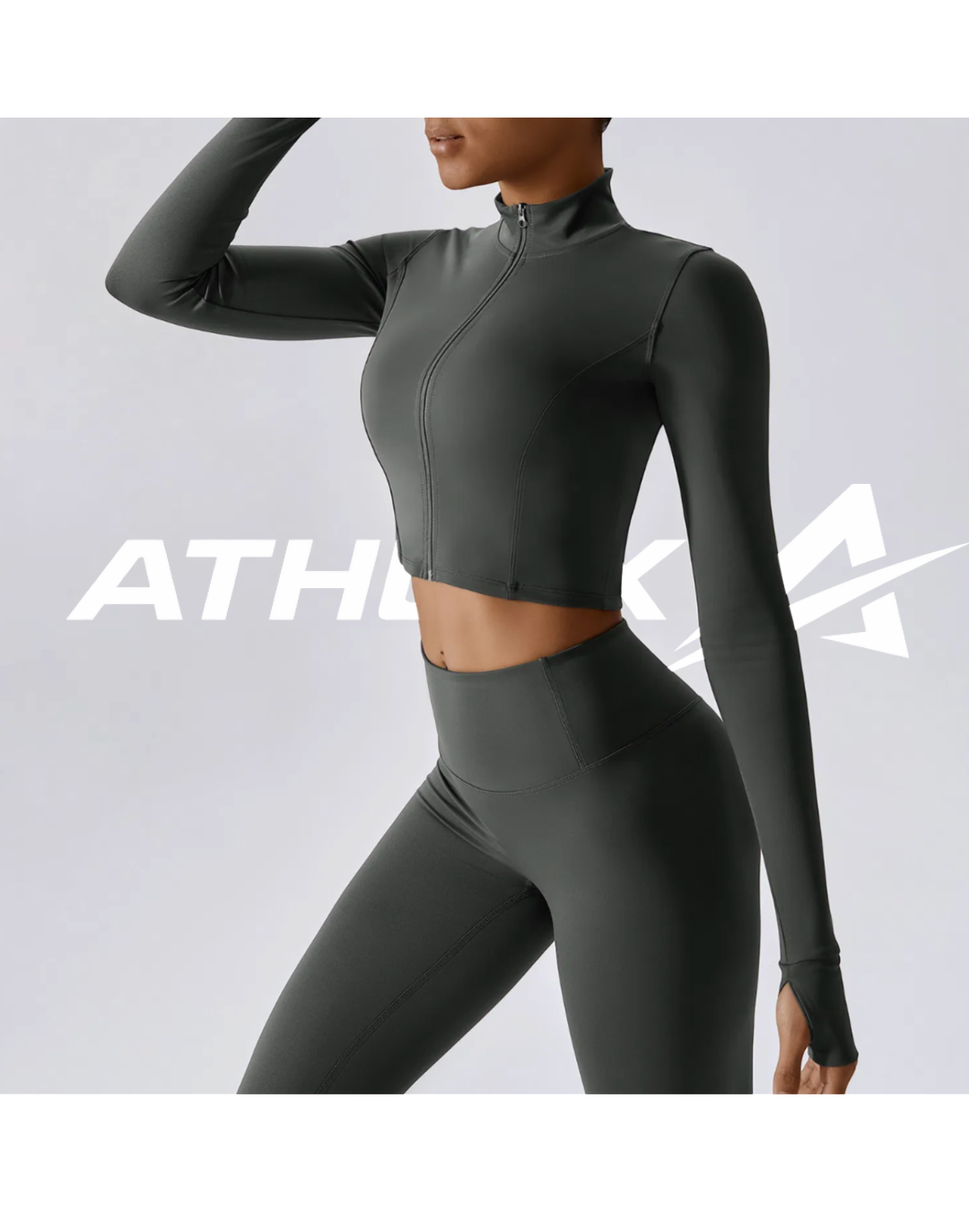 ATHLEX Core Zip Long Sleeve