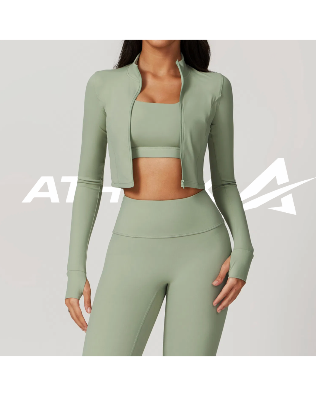 ATHLEX Core Zip Long Sleeve